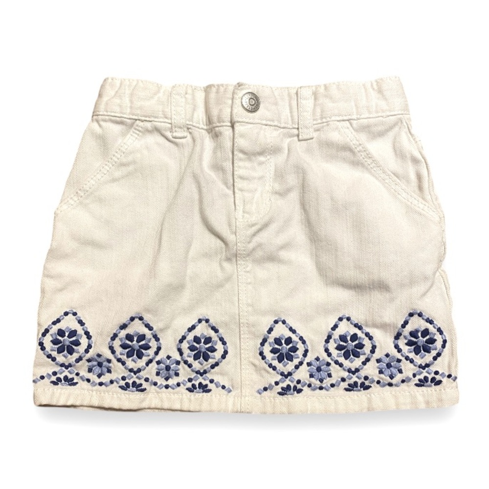 Gymboree Embroidered Denim Skirt